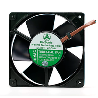 Original 24V 48V 110/230VAC EC DC 120x120x38MM 12CM 12038 4E-DVB Hochtemperatur-Kühlventilator