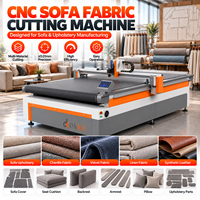 Mesin Pemotong Kain Jacquard CNC Otomatis Digital Knife Cutter untuk Produksi Sofa dan Pelapis