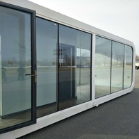 Maison préfabriquée moderne en forme de cabane Apple pour hôtel, complexe hôtelier, camping et location de vacances