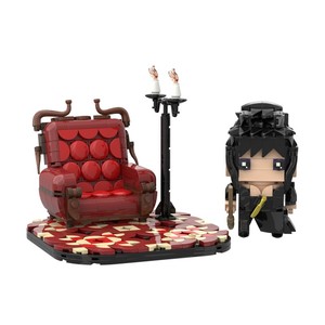 Set di Blocchi da Costruzione del Personaggio Regina Oscura Elvira di Funbuild - Product Image 6