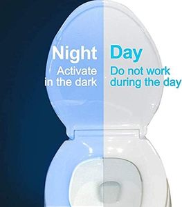 16 Color Motion <strong>Sensor</strong> Activated LED Bowl Night <strong>Light</strong> <strong>Toilet</strong> Seat <strong>Light</strong> Bathroom Accessory for Holiday Favor - Product Image 4