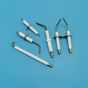 Electrodo de Encendido de Cerámica de Alúmina <span class=keywords><strong>95</strong></span>% Resistente a Altas Temperaturas, Sensor de Llama para Horno de Gas Comercial - Product Image 2
