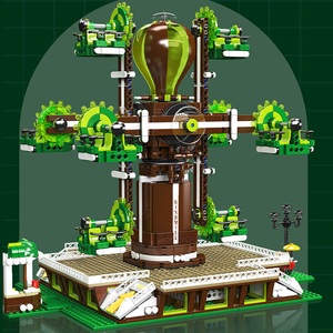 Moule King 11026 2148PCS Creative Serie the Tree of Nature Moulin à vent Building Block Model Technical Educational Toy Festival Gift - Product Image 3