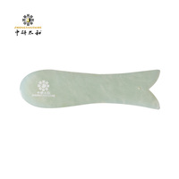 Vente en gros de pierres de gua sha en améthyste 100% naturelle, outil de massage facial en jade violet, cristal violet Gua Sha