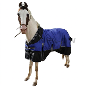 Mantas de Invierno para Caballos, Plegables, Impermeables, Ligeras, con Cuello Alto, Diseño Personalizado, de la Mejor Calidad - Product Image 1