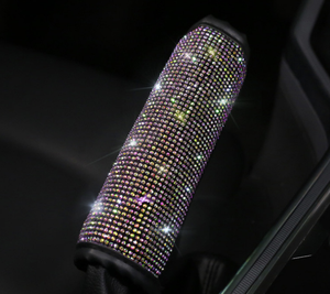 ที่หุ้มพวงมาลัยรถยนต์ติดพลอยเทียมระยิบระยับลายการ์ตูนสำหรับผู้หญิงรุ่นสีสันสดใสใช้ได้ทุกฤดู - Product Image 4