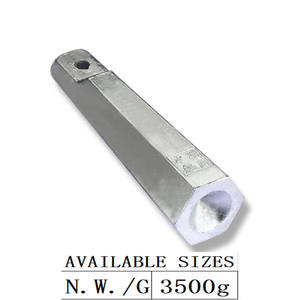 深海釣り鉛重量3500g鉛プラム釣りシンカー - Product Image 4