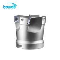 Tête de fraiseuse à face R390 indexable avec plaquette en carbure 11T308, fraise à coque CNC 4 dents, outil de fraisage en alliage dur OEM