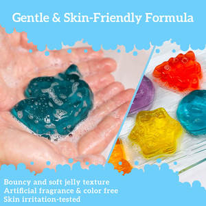 フェイシャルクレンジング保湿スパボディウォッシュビーガン手作りビューティーシャワーキッズゼリーソープ - Product Image 4