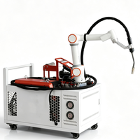 Bras robotisé collaboratif flexible à 6 degrés de liberté, solution de soudage automatique intelligente pour le soudage de l'acier au carbone et de l'aluminium