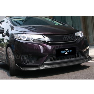 Kit de Carrocería para Honda Fit Jazz 2014-2017, Difusor de Parachoques Delantero, Negro Brillante, Estilo Deportivo, Protector de Parachoques, Accesorios para Automóviles - Product Image 2
