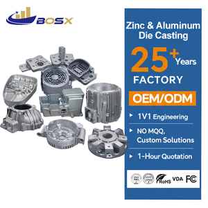 Services de fabrication sur mesure de boîtiers de moteurs électriques et de coques de pompes à eau en <span class=keywords><strong>aluminium</strong></span> moulé sous pression de précision BOSX - Product Image 1