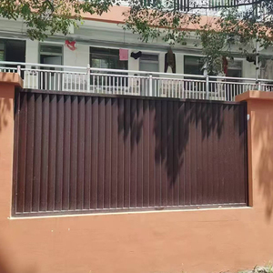 Porte coulissante automatique en alliage d'aluminium, design moderne, étanche, taille et couleur personnalisées, pour <span class=keywords><strong>entrée</strong></span> de jardin - Product Image 6