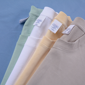 T-shirt Homme Vierge en Coton de Qualité Personnalisable, Coupe Ample et Épaules Tombantes, Taille Oversize – Vente en Gros - Product Image 3