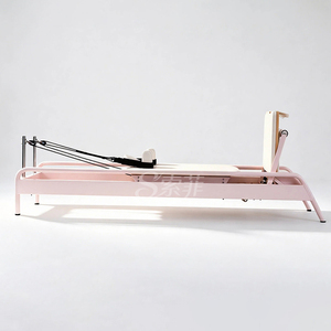 Máquina <span class=keywords><strong>de</strong></span> <span class=keywords><strong>Pilates</strong></span> Profesional <span class=keywords><strong>de</strong></span> Aluminio Comercial, Estilo Coreano, Color Rosa, para Estudio - Product Image 2