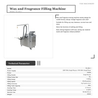 Machine de remplissage automatique de cire parfumée Yide YD-200-1, réservoir de fusion de 200 L, plage de remplissage de 1 à 5000 g, précision de 1 g, pour usine de bougies