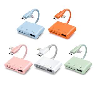 Lecteurs de cartes pour téléphones portables, tablettes, adaptateurs de caméra Type-<span class=keywords><strong>C</strong></span>, cartes SD/TF, lecteurs de cartes portables <span class=keywords><strong>USB</strong></span> 3.0 - Product Image 2