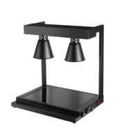 Lampe chauffante ronde professionnelle pour aliments, avec tête réglable, pour buffet, fêtes, restaurants, cuisines et usage domestique