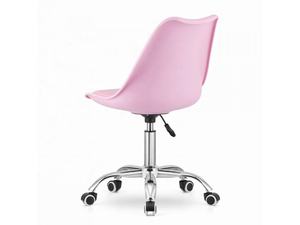 <span class=keywords><strong>Silla</strong></span> de <span class=keywords><strong>escritorio</strong></span> moderna asequible Rosa acolchado <span class=keywords><strong>tulip</strong></span>án giratoria de plástico con elevador de gas - Product Image 2