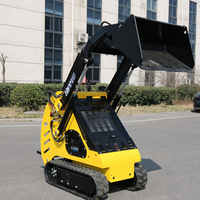 Chargeur électrique de boeuf de dérapage, petite excavatrice, excavatrice de pelle rétro, excavatrice de pelle