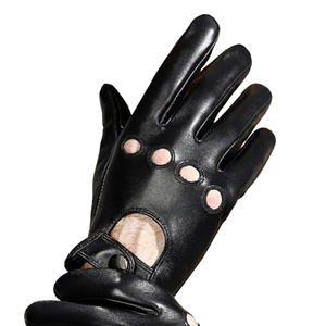 Guantes de Dedo Completo de Algodón/Poliéster/Spandex, Largos hasta la Muñeca, Estilo Liso, Ecológicos, con Pantalla Táctil, para Ciclismo, Detección de Agujas, Uso Diario - Product Image 1
