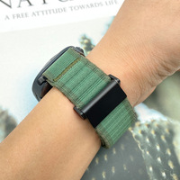 Bracelet de montre de course à pied en nylon Upro 22 mm avec fermeture auto-agrippante pour HUAWEI GT6/GT5 Pro, bracelet pour Samsung Galaxy Watch