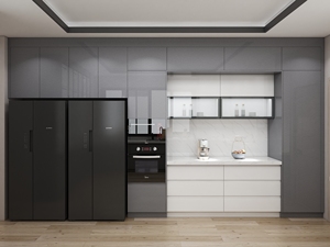 Ensemble complet de meubles de cuisine modernes de luxe en bois, conception modulaire personnalisée, fabricant de meubles de cuisine à Foshan, Chine - Product Image 6