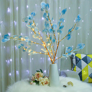 LED Leaves <strong>Lighted</strong> <strong>Branch</strong> Creative Leaf <strong>Light</strong> for Vases Night Lamp Living Room Home Hotel Holiday Christmas Wedding Decoration - Product Image 3