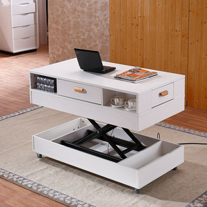 Electric Hydraulic Coffee Table Lift <b>Frame</b> KF-T20750 440x195670mm Stainless Steel Space Saving Functional Hardware - Product Image 2