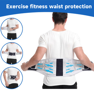 Thêm thở thấp hơn đau lưng hỗ trợ vành đai có thể điều chỉnh thắt lưng trở lại Brace cho phụ nữ người đàn ông thoát vị đĩa đau thần kinh tọa - Product Image 4