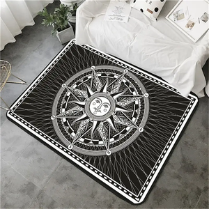 <span class=keywords><strong>Tapis</strong></span> de porte en polyester 3D à effet visuel, rembourré, pour salon, <span class=keywords><strong>cuisine</strong></span>, <span class=keywords><strong>tapis</strong></span> sur mesure, <span class=keywords><strong>blanc</strong></span>, noir, directement de l'usine - Product Image 4
