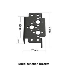 Soporte de Montaje en U para Servos RC MG995 MG996R DS3218 DS3225, Brazo Robótico Multifunción, Accesorios para Robótica DIY - Product Image 4