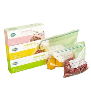 Food Preservation Bags Rectangle Zipper Double Seal Thickened Transparent 8 Mil 10 Mil For Cold Storage Freezer Bag - Product Image 3