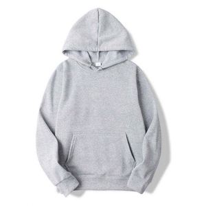 Sudaderas con Capucha Lisas Baratas Promocionales para Fabricantes, Sudaderas Básicas Blancas y Negras de Poliéster y Algodón con Estampado Serigrafiado - Product Image 4