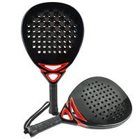 Raquette de padel en fibre de carbone personnalisée OEM 3K/12K/18K POP Special Trigonum Bridge Premium pour la vente en gros