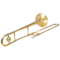 China OEM Professional Beginner Level Brass Alto Trombone Musical Instrument with case and Accessories