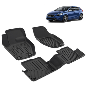 Tappeti per auto 3D Tpe di lusso personalizzati all'ingrosso impermeabili antiscivolo per auto <span class=keywords><strong>tappetini</strong></span> per <span class=keywords><strong>Volvo</strong></span> <span class=keywords><strong>V40</strong></span> 2012-2019 tappetino berlina - Product Image 2