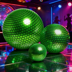 Ballon miroir gonflable brillant ballons de fête publicité gonflable PVC boules brillantes <span class=keywords><strong>prix</strong></span> d'usine pour les célébrations de vacances - Product Image 1