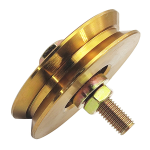 Rueda <span class=keywords><strong>de</strong></span> Puerta Corredera con Ranura en Y <span class=keywords><strong>de</strong></span> Alta Resistencia y <span class=keywords><strong>Precio</strong></span> Competitivo, Fabricada en China con Calidad Superior, con Perno <span class=keywords><strong>de</strong></span> Soporte - Product Image 3