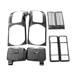 Kit de Accesorios para Auto YBJ, Molduras Protectoras Cromadas ABS y Red Antimosquitos para <span class=keywords><strong>Land</strong></span> <span class=keywords><strong>Cruiser</strong></span> Serie 79, Pickup LC79 FJ79 SUV - Product Image 6