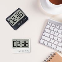 Nouveau minuteur numérique multi-usage pour laboratoire, cuisine, enfants, enseignants, cuisiniers, avec fonction de compte à rebours électronique, aimant, affichage visuel, étude chinoise, minuteur Pomodoro