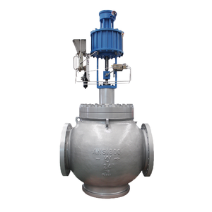 Válvula de bola china para control de flujo con posicionador de válvula Neles ND9000, conexión bridada de acero inoxidable personalizada OEM - Product Image 2