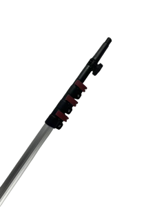 Poteau d'extension télescopique de 30 pieds de 9m avec pointe en métal pour changeur d'ampoule Rouleau de <span class=keywords><strong>peinture</strong></span> Duster Nettoyage de vitres Lampes suspendues - Product Image 2