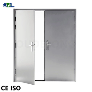Puertas de acero de protección contra incendios de acero inoxidable al por mayor GMP para limpieza/sala de purificación - Product Image 1