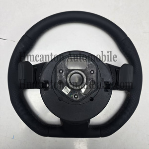 Volant de direction en cuir perforé personnalisé, neuf et best-seller, avec bande supérieure pour Audi TT - Product Image 4