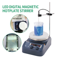 LED-Digitale Magnetrührer-Heizplatte, Automatische Elektrische Heizung, Laborausstattung, Tragbarer Tisch-Überkopf-Rührer für Chemikalien