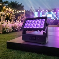 Projecteur PAR LED IP65 18*20W RGBWA+UV 6-en-1 avec contrôle DMX sans fil et Wi-Fi, puissance réglable Eco/Moyenne/Haute pour scène