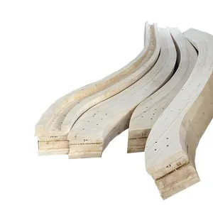 Jiazhu Glulam Timber Supplier Curved Shape Glue Laminated Timber