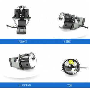 IDISON <span class=keywords><strong>Z6</strong></span> 3 pulgadas Hi Lo Mini proyector lente coche estilo faro con 3000K 8000LM diseño de luz enfocada modelo X5 2 años de garantía - Product Image 3