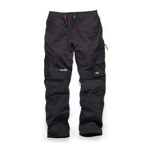 Scruffs Pro Flex Plus Pantalones Negro 32L - Product Image 1